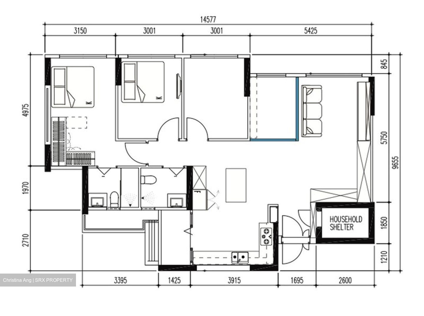 Blk 128C Eastcrown @ Canberra (Sembawang), HDB 5 Rooms #600952481